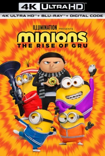 

Minions: The Rise of Gru [Includes Digital Copy] [4K Ultra HD Blu-ray/Blu-ray] [2022]