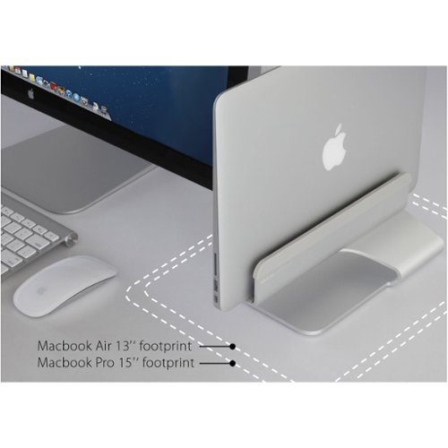 Rain Design  mTower Vertical Laptop Stand - Space Gray HOW TO BUY