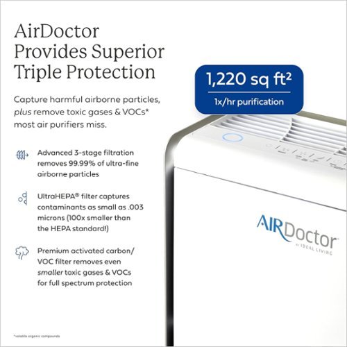 AIR Doctor AIRDOCTOR AD2000 4 in 1 Air Purifier Air Purifier for