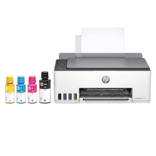  HP - Smart Tank 5101 Wireless All-In-One Supertank Inkjet Printer with up to 2 Years of Ink Included - White