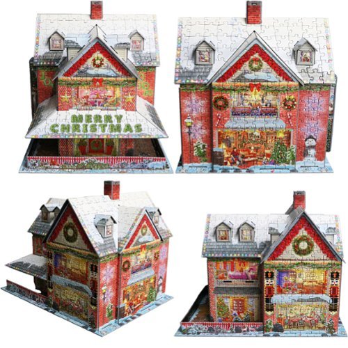 Eurographics : 3D Puzzle: Christmas House - 1100 Pieces HOW TO BUY