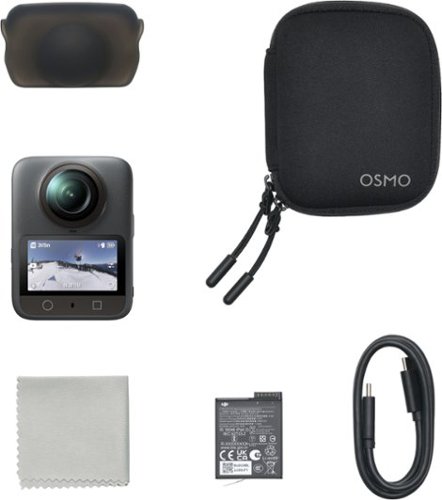 DJI - Osmo 360  Standard Combo - Black-Front_Standard 