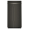 KitchenAid - 25.5 Cu. Ft. Built-In Side-by-Side Refrigerator with Platinum Interior - Black Ore-Front_Standard