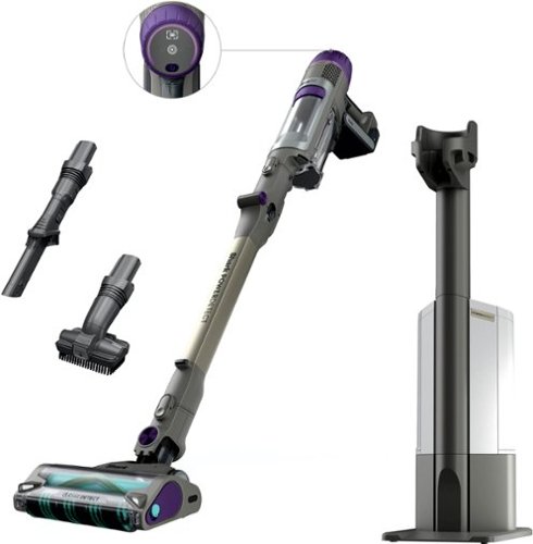 Shark - PowerDetectâ„¢ Clean & Empty Cordless Stick Vacuum & Auto-Empty System with Powerful Suction - Dark Gray