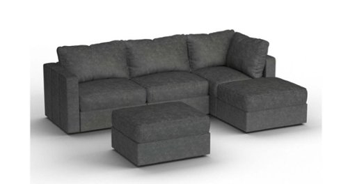 Lovesac - 5 Seats + 5 Sides Corded Velvet & Lovesoft