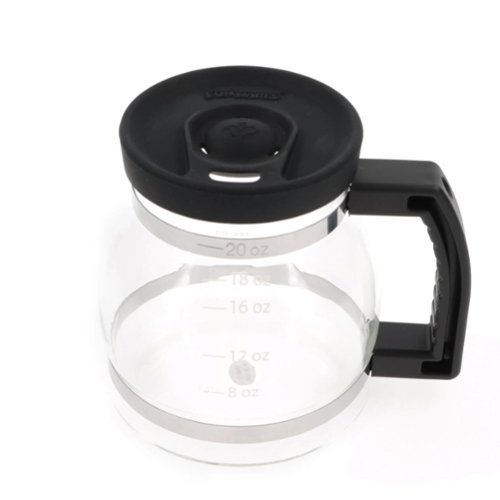 UT Brands - Cupa Joe 20oz Classic Coffee Pot Shaped Coffee Mug - Black-Front_Standard 