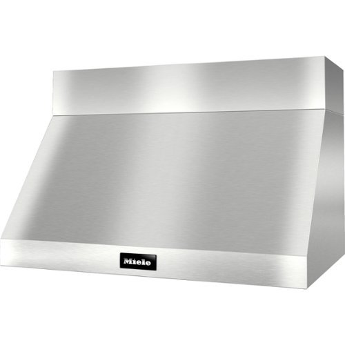 Miele - 35 inches - Convertible - Downdraft Range Hood - Stainless Steel-Front_Standard 