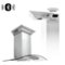 ZLINE - 30 inches - Externally Vented - Wall Range Hood - Stainless Steel-Front_Standard