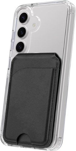 SaharaCase - Venture Series Wallet Case for Samsung Galaxy S25+ - Crystal Clear-Left_Standard 