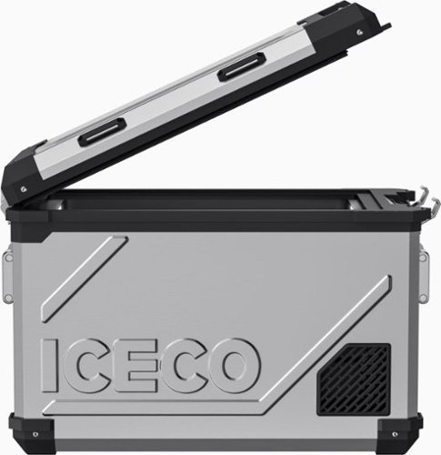 ICECO APL55 Aluminum Dual Zone 58QT Portable Cooler Silver MC