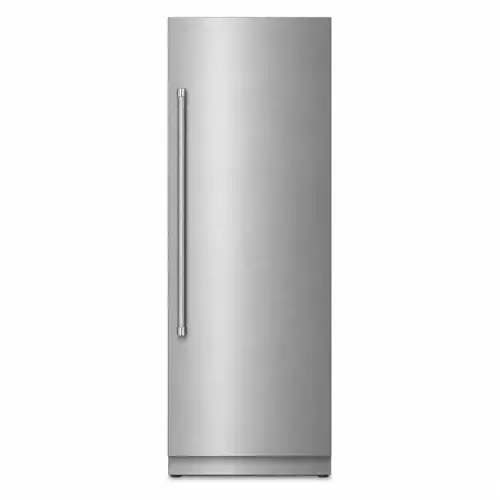 Front. Kucht - KUCHT Professional 24 in. Built-In Freezer in Custom Panel Ready - Stainless Steel Panel and Handle Included - Stainless Steel.