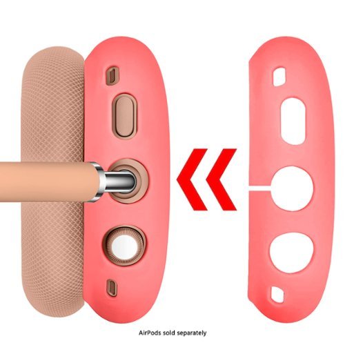 SaharaCase Combo Kit Case for Apple AirPods Max - Orangish Pink WHERE TO BUY