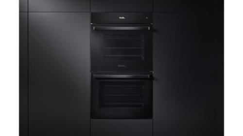 30" Viking RVL Series Double Electric Thermal-Convection Oven - Black Glass