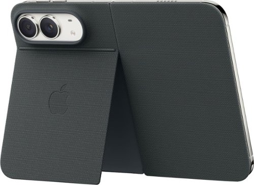 Apple - iPhone Duo Folio with Kickstand - Navy Blue