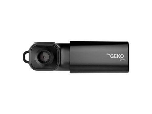 myGEKOgear by Adesso Moto Snap 1080p Motorcycle Camera with APP for Instant Video Access GOMS32G - Black-Front_Standard 