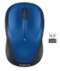 Logitech - M317 Wireless Optical Mouse - Wireless - Blue-Front_Standard