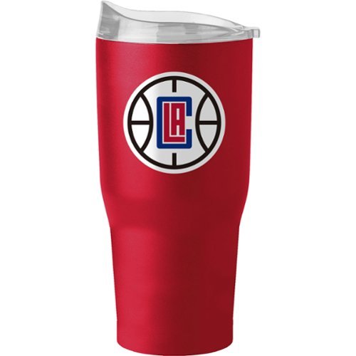 Logo Brands - LA Clippers 30oz. Flipside Powder Coat Tumbler - Multicolor-Front_Standard 