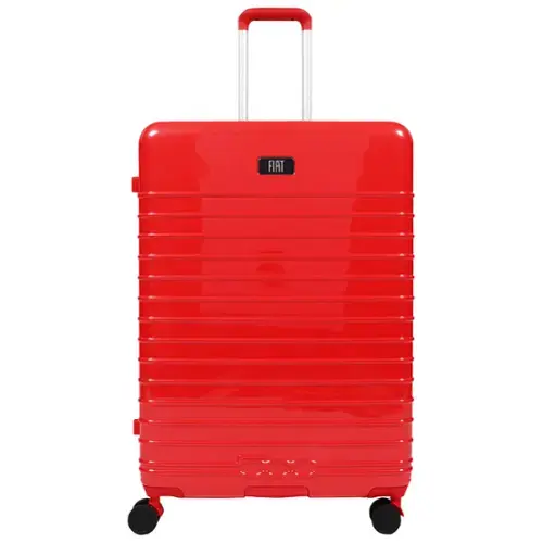 Front. Ful - 31.5" Expandable Hardside Spinner Luggage - RED.