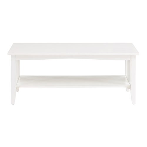 OSP Home Furnishings - Sierra Coffee Table - White Finish