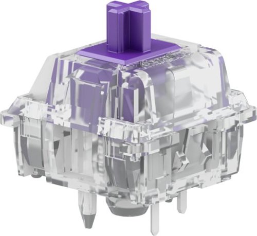 Glorious - Mako 5-pin Lubed Tactile Hot-Swappable Switches for Mechanical Keyboards (110x) - Clear