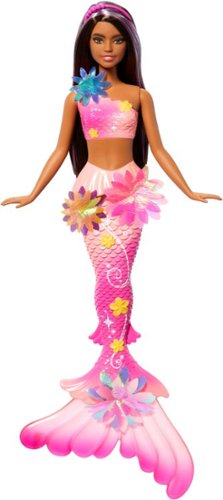 Barbie - Flower Magic Mermaid, Brown Hair