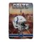 Pegasus - Indianapolis Colts 66" x 95" Oversized Skyline Series Helmet Ultra Cozy Blanket - Multicolor-Front_Standard