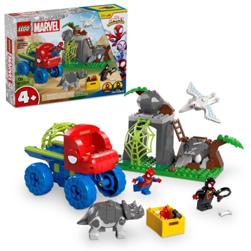 LEGO - Marvel Spidey And His Amazing Friends Team Spidey Dino Crawler Rescue Building Toy 11199