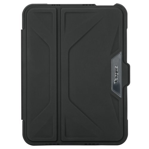 Targus - Pro-Tek Antimicrobial Case for 8.3" iPad mini (6th gen.) - Black-Front_Standard 