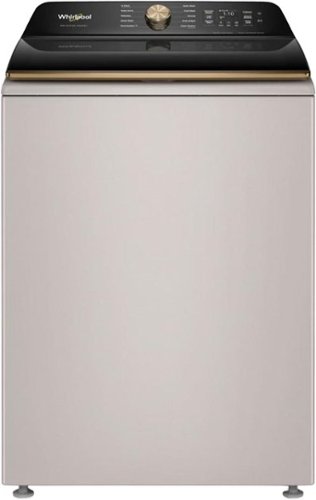 Whirlpool - 5.3 cu. ft. Smart Top Load Washer with the Delicates Basket - Fresh Linen