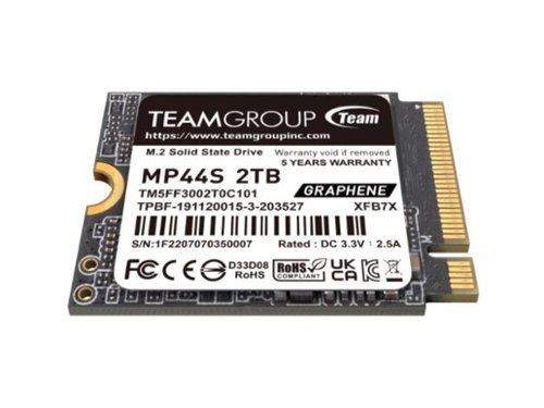 Team Group MP44S M.2 2230 2TB PCIe 4.0 x4 NVMe, STEAM Deck SSD