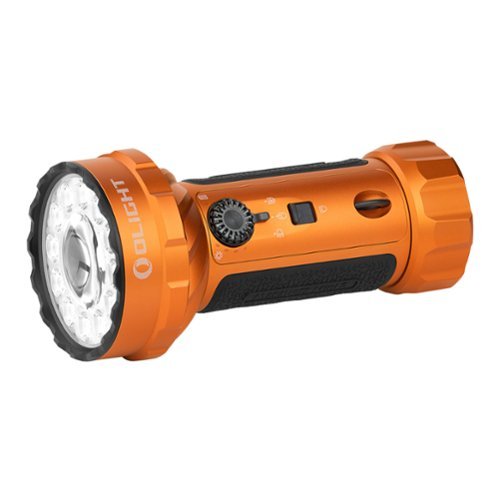 OLIGHT - Marauder Mini 2 10,000 Lumen Rechargeable Flashlight (Orange)-Front_Standard 