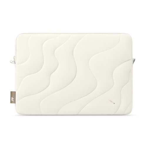 tomtoc - Terra-A27 Puff Recycled Laptop Sleeve Bag Case for 14-inch MacBook Pro M4/M3/M2/M1 Pro/Max 2024-2021, Quilted Design - Snowberg