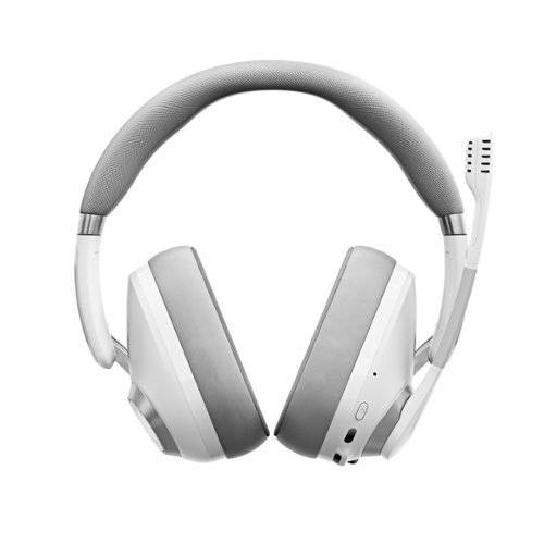 EPOS - H3PRO Hybrid Wireless Gaming Headset for PC, PS5, PS4, Mobile Phone - Ghost White-Front_Standard 
