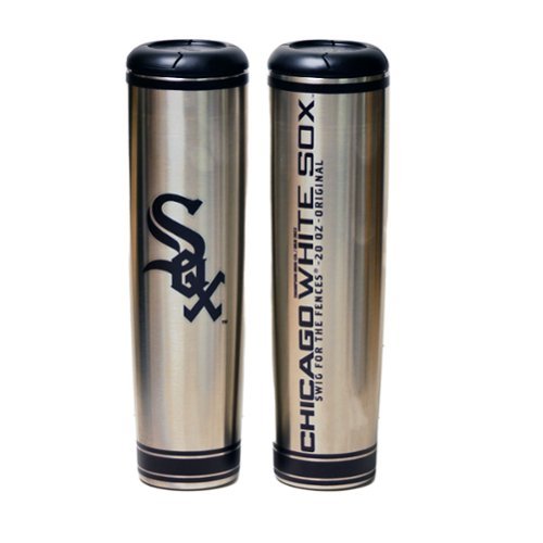 Dugout Mugs - Chicago White Sox 20oz. Metal Bat Tumbler - Multicolor-Front_Standard 