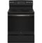 GE - 5.3 Cu. Ft. Freestanding Electric Convection Range with Self-Steam Cleaning and No-Preheat Air Fry - Black Slate-Front_Standard