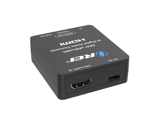 Orei - eARC/ARC to Digital Audio Converter (DA41) - Black-Front_Standard 