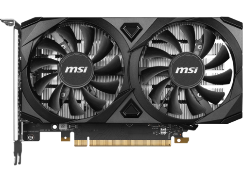  MSI - Ventus GeForce RTX 3050 6GB GDDR6 PCI Express 4.0 x8 ATX Graphics Card RTX 3050 VENTUS 2X 6G OC