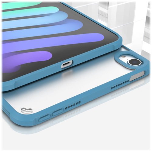 SaharaCase Hybrid-Flex Series Case for Apple iPad mini (A17 Pro) and Apple iPad mini (6th Generation 2021) - Clear Blue HOW TO BUY