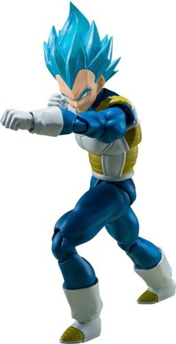 Bandai Super Saiyan God - Super Saiyan Vegeta - Unwavering Saiyan Pride - Dragon Ball Super - Tamashii Nations S.H.Figuarts WORLDWIDE DELIVERY