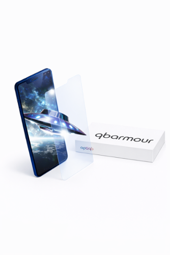 Optiqb - 9H Glasses-Free 3D AI Screen Protector for iPhone 15/16 Series - 2D to 3D Cinema Experience, Edge-to-Edge Full Coverage - Clear-Front_Standard 