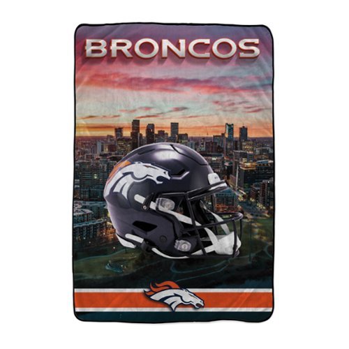 Pegasus - 66" x 95" Oversized Skyline Series Helmet Ultra Cozy Blanket - Multicolor-Front_Standard 
