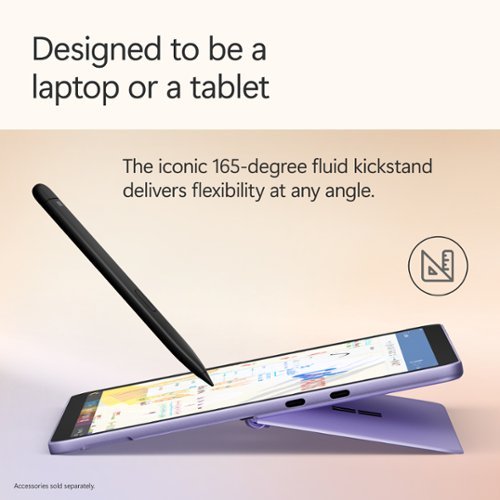 Microsoft Surface Pro - Copilot+ PC - 12 Touch-Screen - Snapdragon X Plus - 16GB Memory - 512GB SSD - Device Only (Latest Model) - Violet SHOP ONLINE