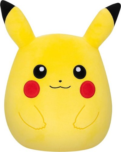 Jazwares - Squishmallows 14" Plush - Pokemon - Pikachu-Front_Standard 