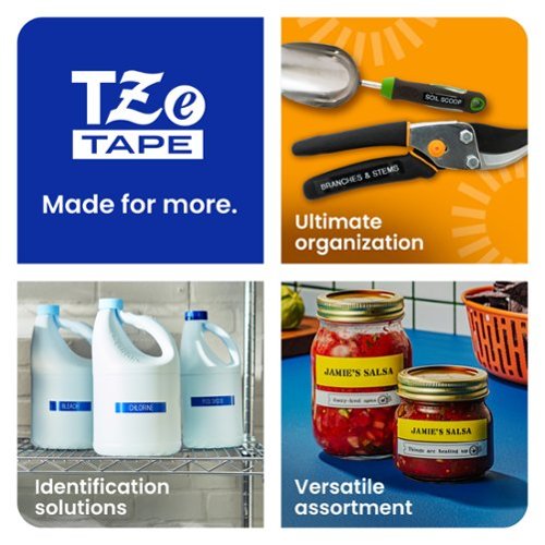 Brother P-touch TZe-231, Durable Laminated Black Print on White Label Tape, ~1/2in x 26.2ft (12mm x 8m) - Black on White SHOP ONLINE