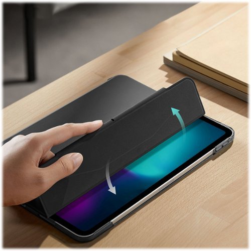 SaharaCase Venture Series Tri-Fold Folio Case for Apple iPad Air 13 M2/M3 - Black BUY ONLINE