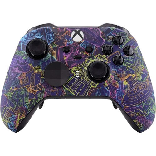 Custom Controllerzz - Custom Elite Series 2 Wireless Controller for Xbox Series X, Xbox Series S, Xbox One - Colorful Robot-Front_Standard 
