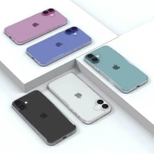 Insignia™ Hard-Shell Case for iPhone 16 Plus - Clear WORLDWIDE DELIVERY