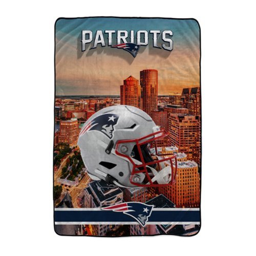 Pegasus - 66" x 95" Oversized Skyline Series Helmet Ultra Cozy Blanket - Multicolor-Front_Standard 