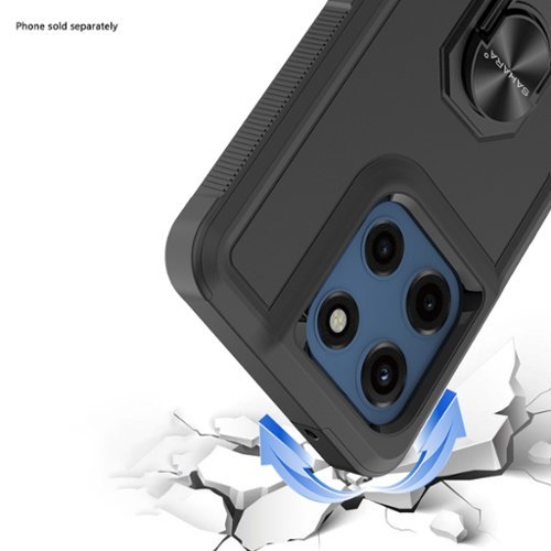 SaharaCase Raider Series Heavy Duty Case for Motorola G Stylus 5G (2025) - Scorpion Black HOW TO BUY