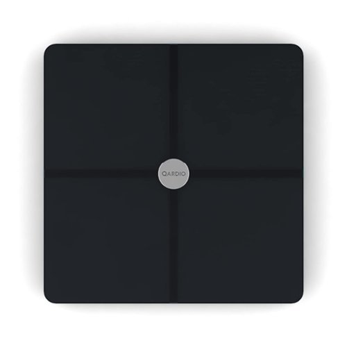 Qardio - X Smart WiFi Scale and Full Body Composition - Black